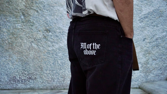 Geo’s “All of the above” Black Jeans