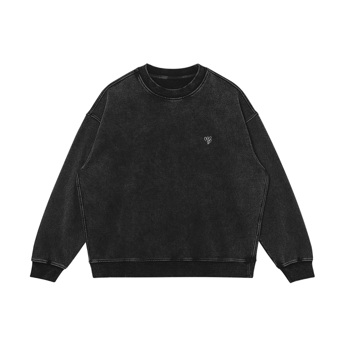 Sweatshirt Moonwave Vintage Black