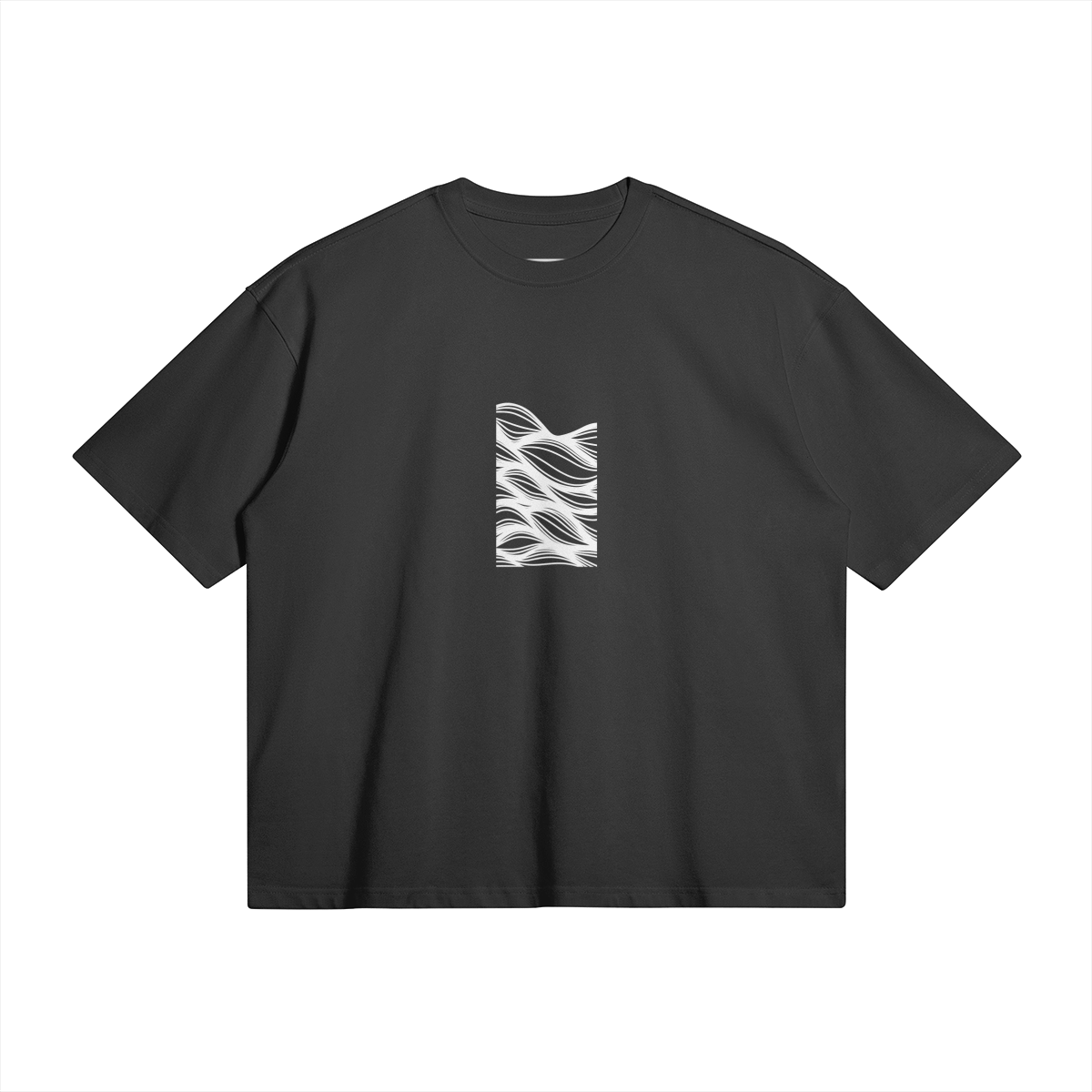 T-shirt Wave Black