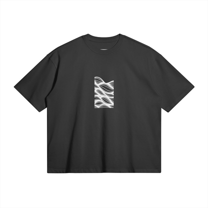 T-shirt Wave Black