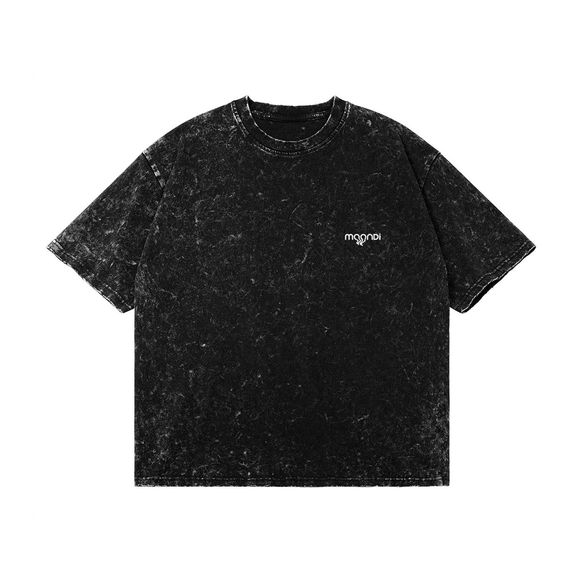 T-shirt Fluid Vintage Black