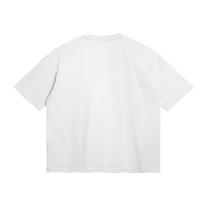 T-shirt Wave White