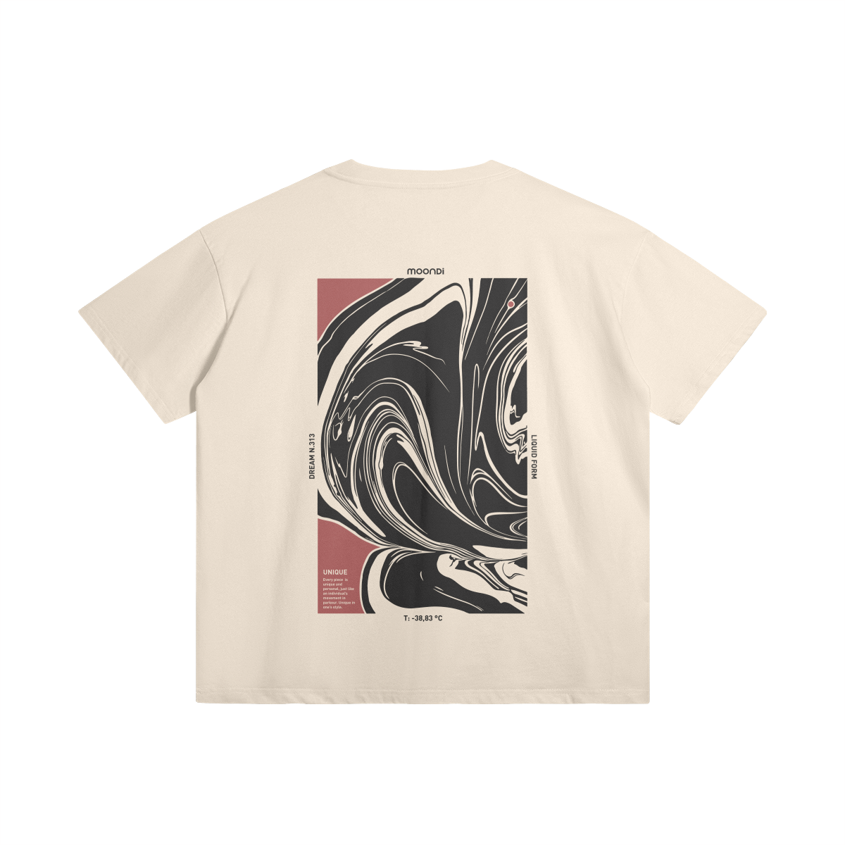 T-shirt Fluid Beige