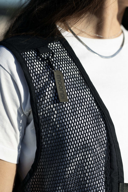 Black Net Vest