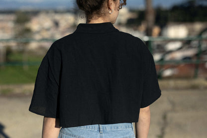 Crop Shirt Black